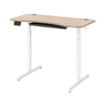 **Mesa Ajustável Ergonômica com Altura Regulável e Acabamento em Madeira**